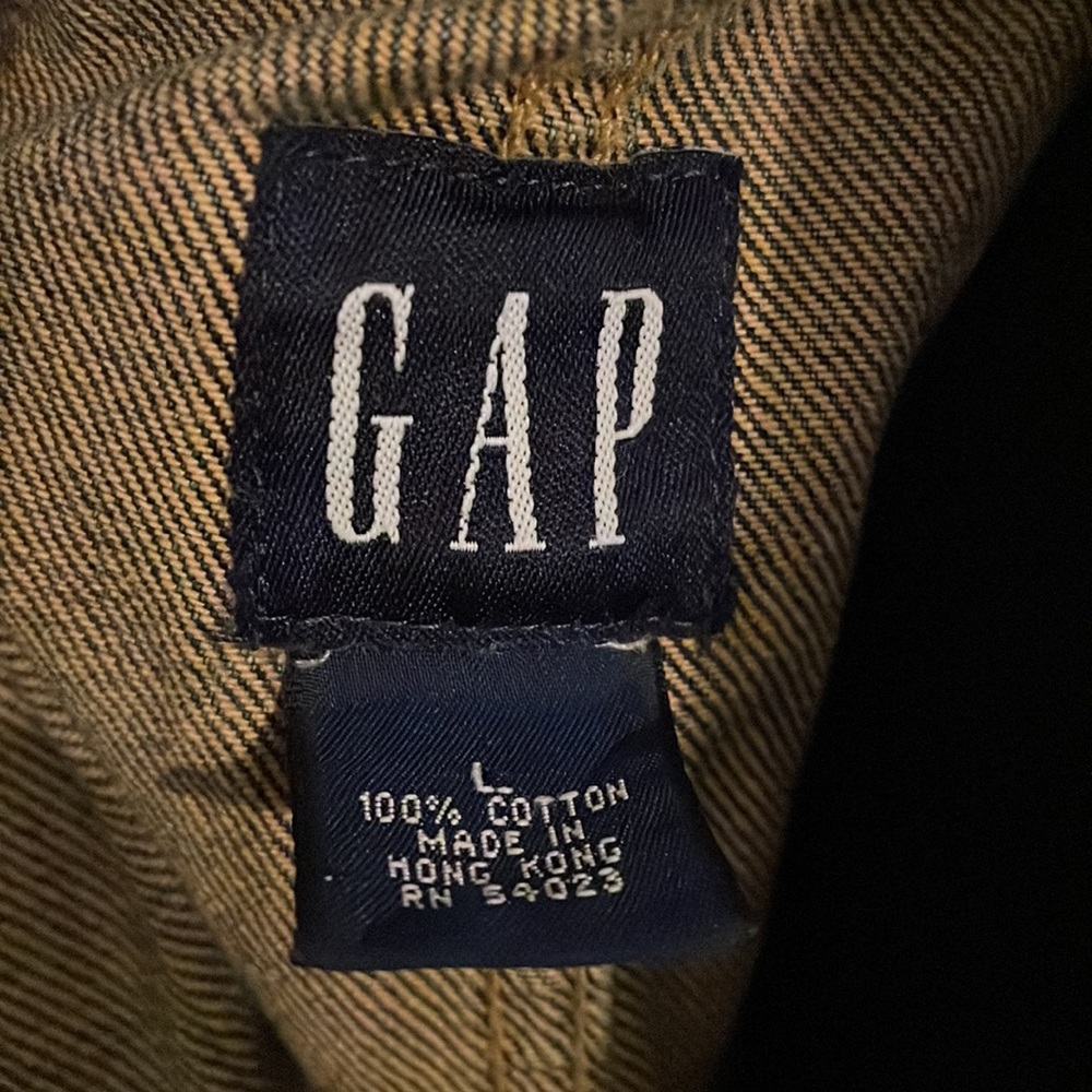 Gap Fitted Denim Jacket - image 3